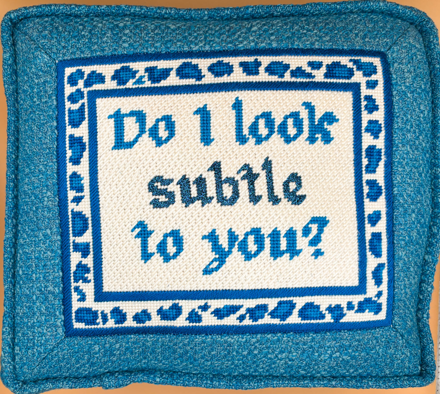 Do I Look Subtle Canvas