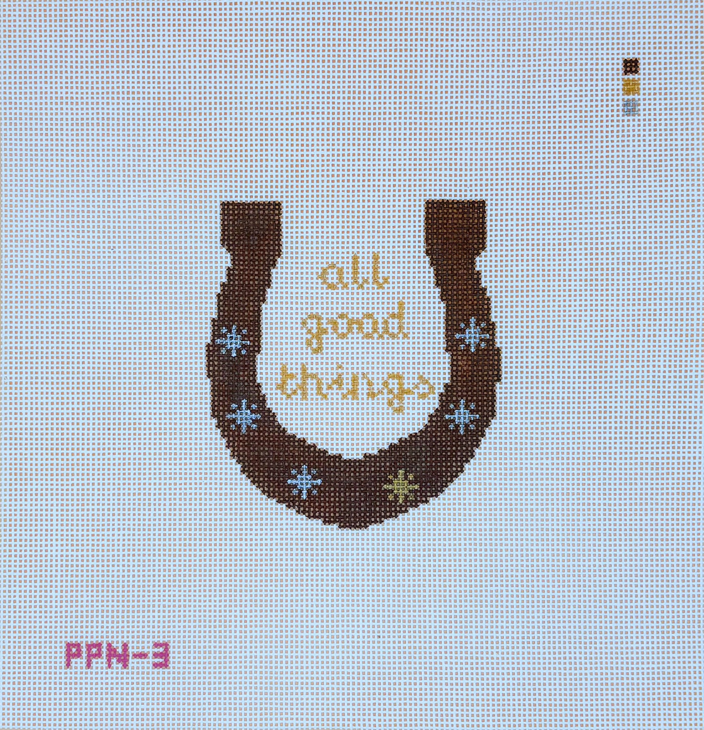 All Good Things- Horseshoe Canvas