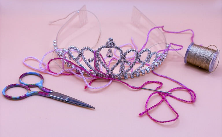 Stitch beautiful things, like a princess