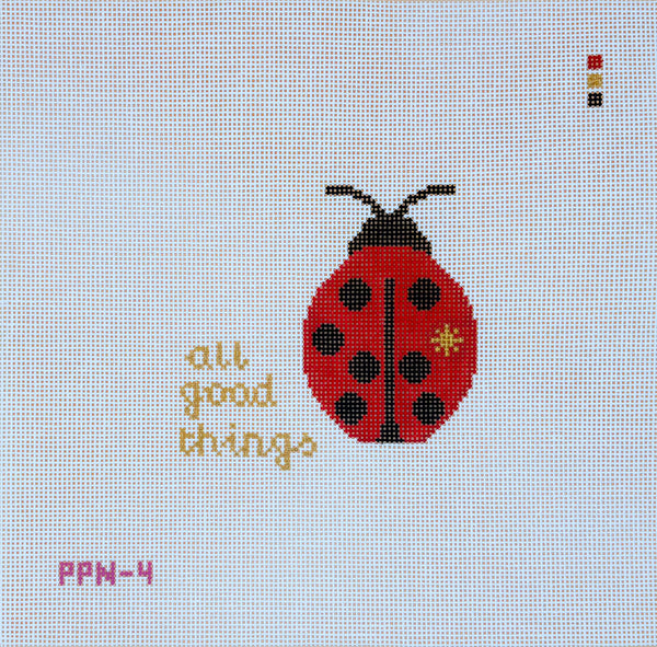 All Good Things- Ladybug Canvas