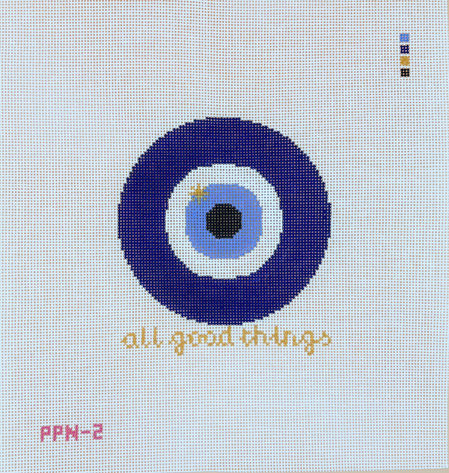 All Good Things- Evil Eye Canvas