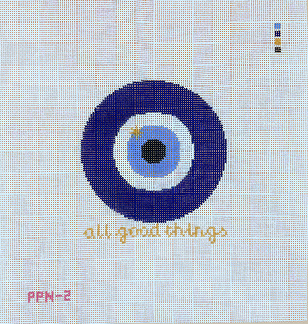 All Good Things- Evil Eye Canvas